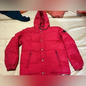 American eagle outfitters Red Puffer Jacket
